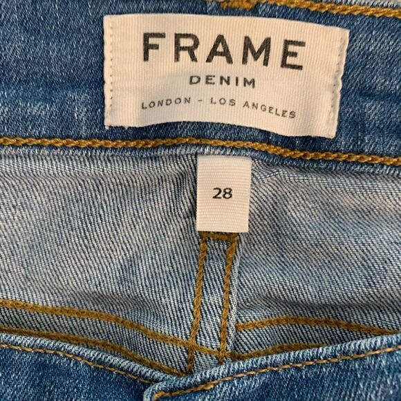 Frame denim EUC le skinny de Jeanne skinny jeans Size 28 - Picture 5 of 6